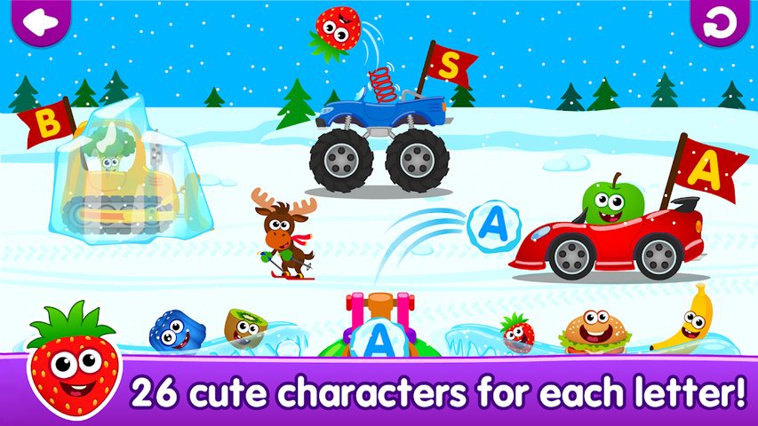 Screenshot 14: Funny Food! learn ABC games for toddlers&babies