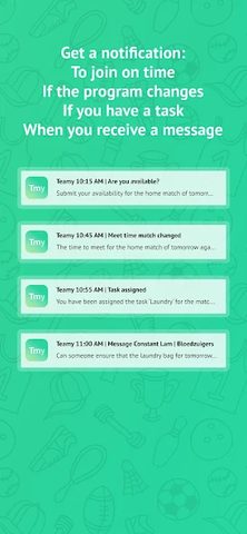 Screenshot 24: Teamy: app for sports teams