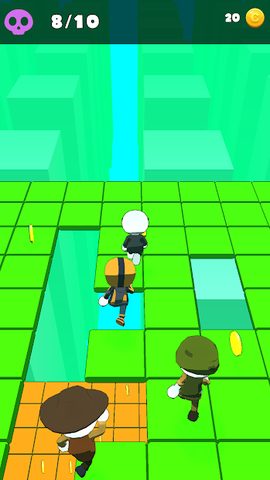 Screenshot 8: Catch or fall.io - Fall guys runner survival dudes