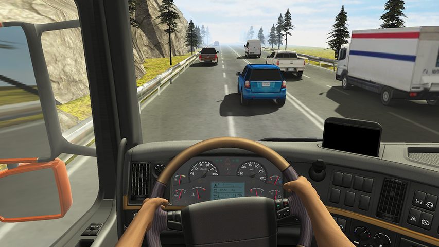 Screenshot 1: Truck Racer