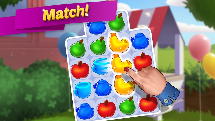 Screenshot 1: Mansion Cafe: Match Love Story