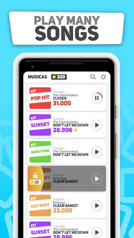 Screenshot 3: Infinite Tiles: EDM & Piano