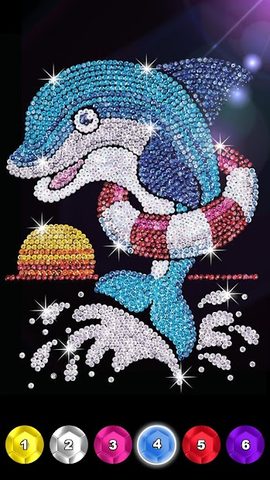 Screenshot 7: Diamond Coloring - Sequins Art & Paint by Numbers