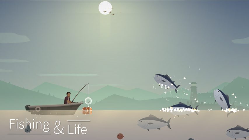 Screenshot 5: Fishing and Life