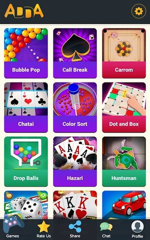 Screenshot 1: Adda : Rummy , 29 card game , 3 Patti , CallBreak
