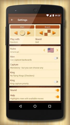Screenshot 8: Checkers - strategy board game