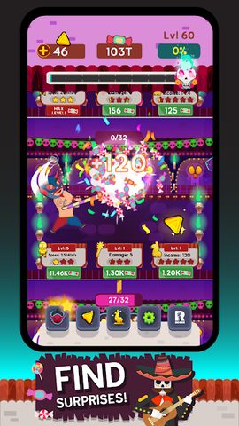Screenshot 3: Pinata Punishers: Idle Clicker