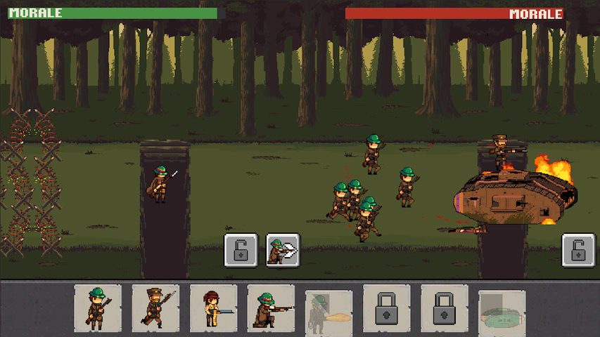 Screenshot 4: War Troops 1917:Trench Warfare