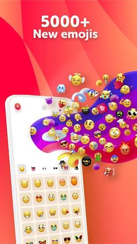 Скриншот 2: Создатель Emoji: Дизайн и Поделитесь