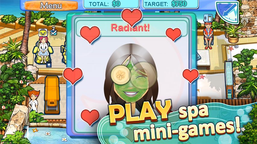 Screenshot 2: Sally's Spa: Beauty Salon Game