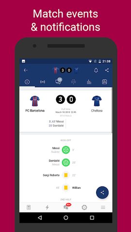 Screenshot 4: Barcelona Live — Goals & News for Barca FC Fans
