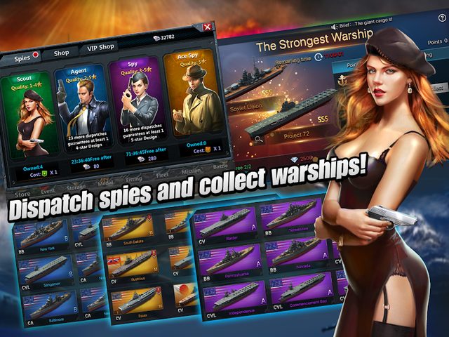 Screenshot 1: Warship Commanders