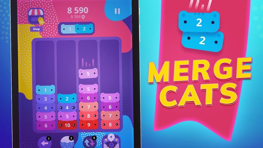 Screenshot 11: CATRIS: Cat Merge Puzzle Games