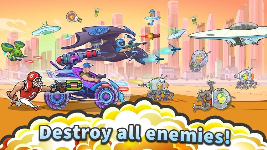 Screenshot 2: Mad Day 2: Shoot the Aliens