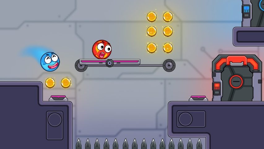 Screenshot 3: Fire and Water Ball