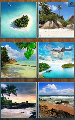 Screenshot 1: Island Jigsaw Puzzles