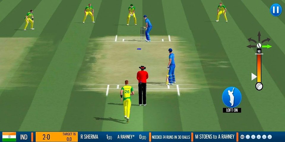 Screenshot 2: World Cricket Battle 2: Play T20 Cricket League