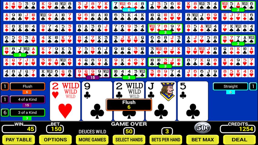 Screenshot 2: Fifty Play Poker