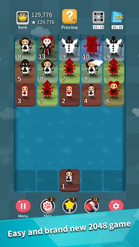 Screenshot 2: HelloTown 2048 - Merge Tycoon