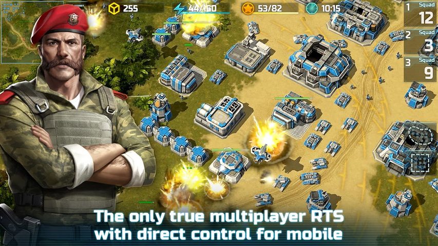 Screenshot 1: Art of War 3:RTS strategy game