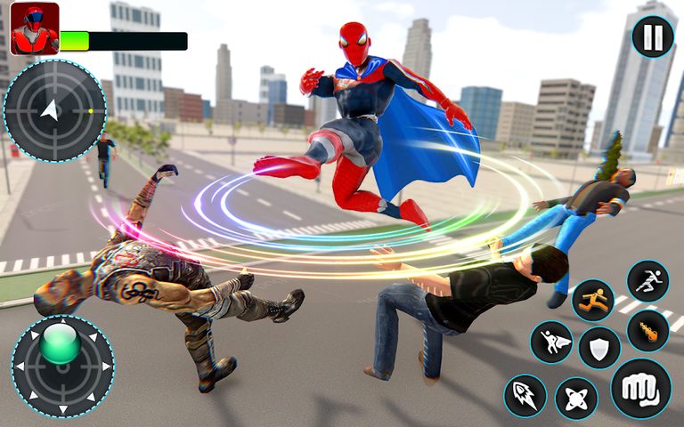Screenshot 11: Flying Hero Rescue Robot Games