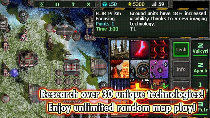 Screenshot 4: Land Air Sea Warfare RTS