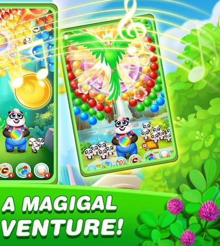 Screenshot 2: Bubble Shooter Sweet Panda