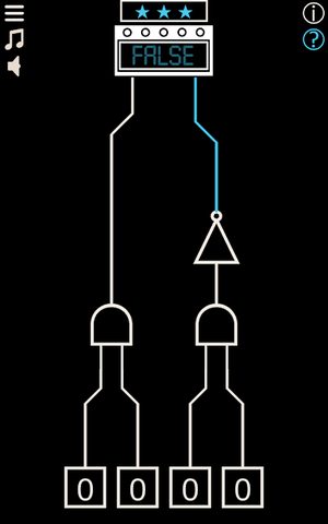 Screenshot 10: Make it True — Solve the Circuit