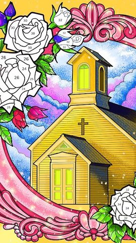 Screenshot 6: Bible Coloring - Paint by Number, Free Bible Games