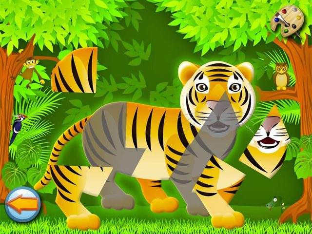 Screenshot 6: Forest - Kids Coloring Puzzles