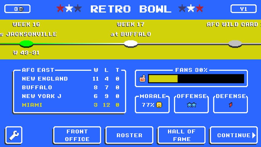 Screenshot 6: Retro Bowl