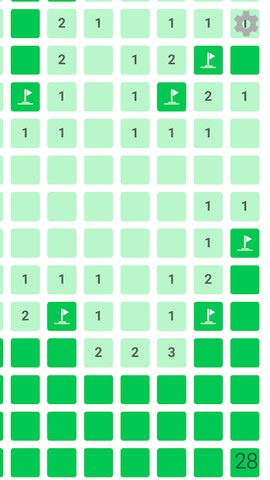 Screenshot 1: miniSweeper - Ad free Minesweeper
