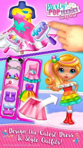 Screenshot 4: Party Popteenies Surprise - Rainbow Pop Fiesta