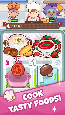 Screenshot 1: Too Many Cooks