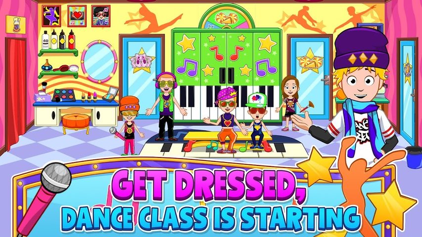 Screenshot 4: My Town: Dance School Fun Game