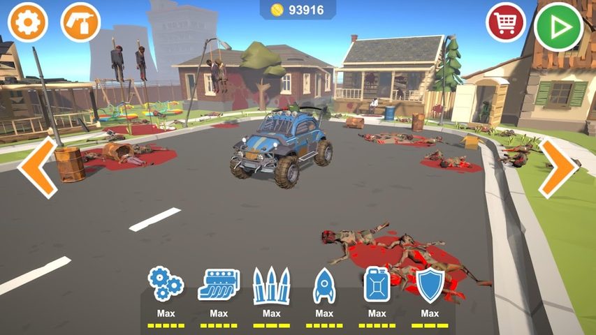 Screenshot 2: Zombie Crush Driver: Survive the apocalypse
