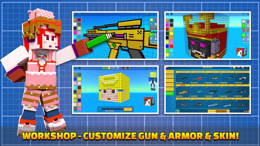 Screenshot 7: Cops N Robbers:Pixel Craft Gun