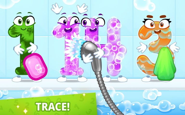 Screenshot 3: Numbers for kids - learn to count 123 games!