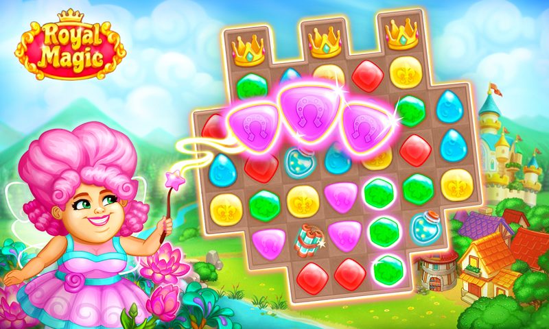 Screenshot 3: Match3 Magic: Prince unicorn l