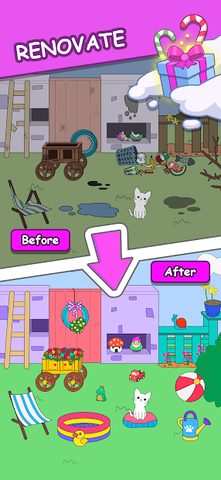 Screenshot 4: Cats Tower - Adorable Cat Game