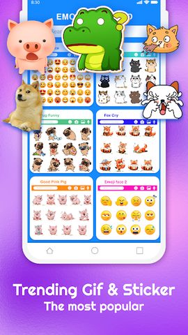 Screenshot 20: Emoji Keyboard - Emojis & GIFs