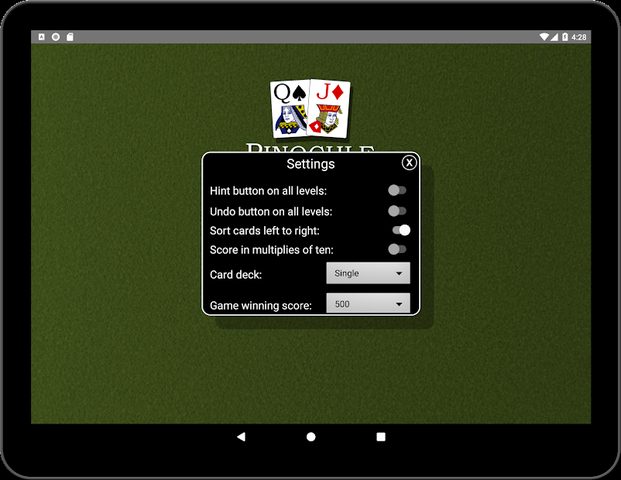 Screenshot 16: Pinochle Classic