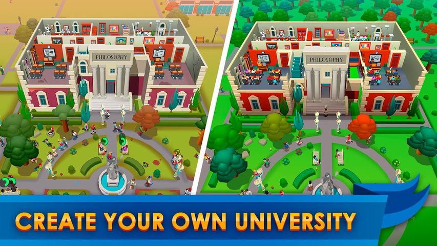 Screenshot 3: University Empire Tycoon －Idle