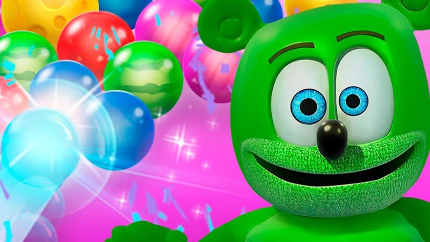 Screenshot 1: Gummy Bear Bubble Pop - Kids Game