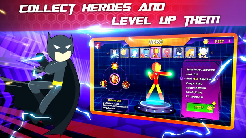 Screenshot 5: Super Stickman Heroes Fight