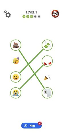 Screenshot 1: Emoji Match & Connect
