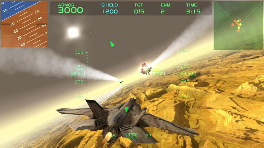 Screenshot 1: Fractal Combat X (Premium)