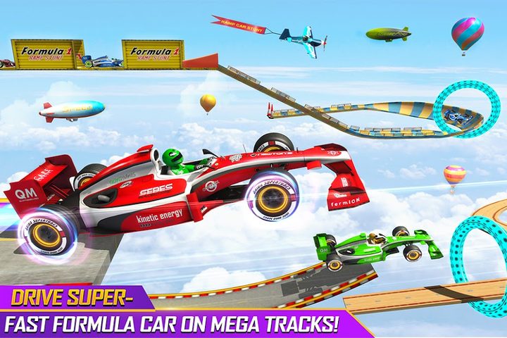 Screenshot 3: Formula Car Stunts - Car Games