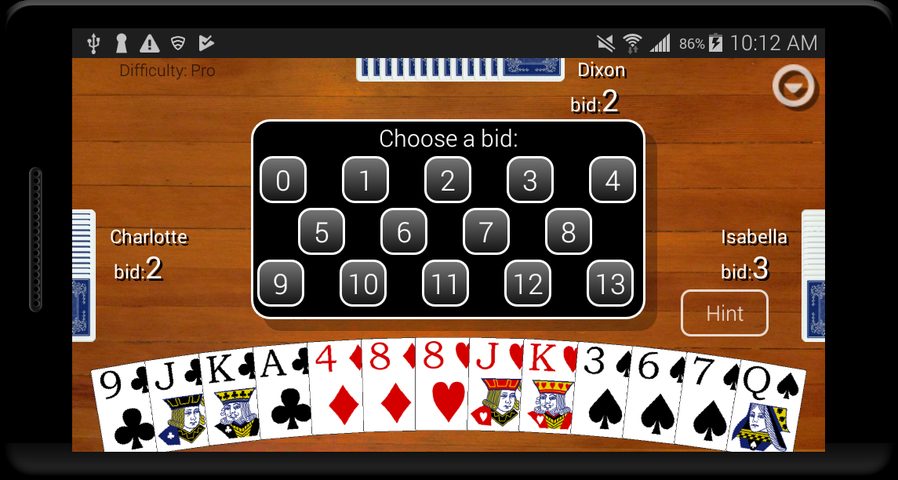 Screenshot 2: Spades Card Classic