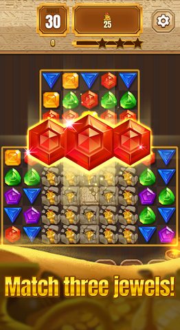 Screenshot 1: Pharaoh's Fortune Match 3